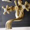 Kingston Brass KS226SB Wall Mount Tub Faucet with Hand Shower, Brushed Brass KS226SB - alternate 6